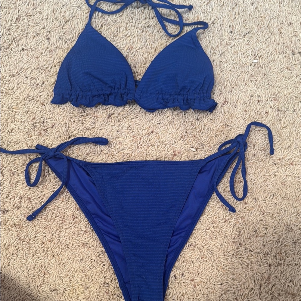 Blue Bikini Set